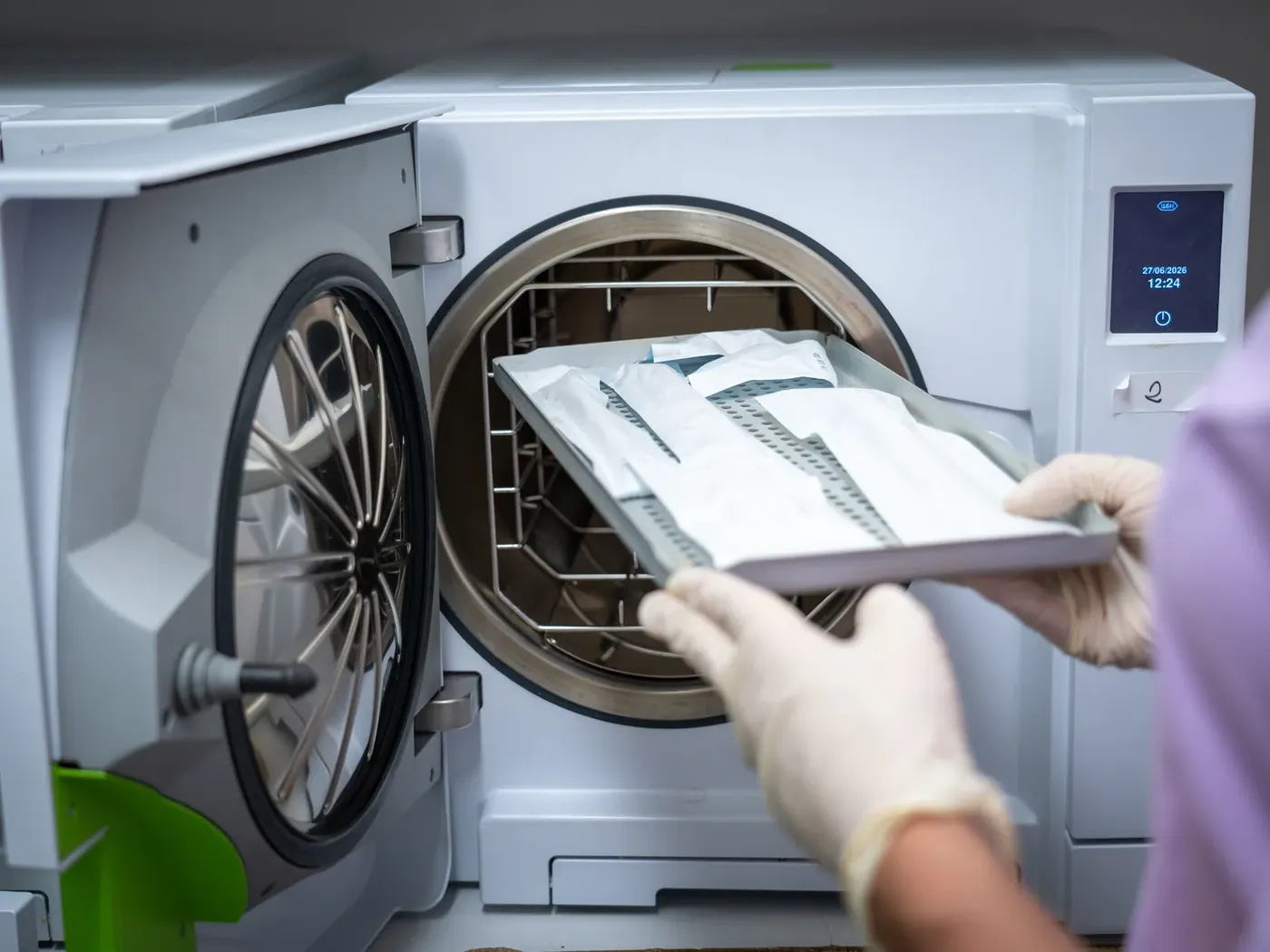 Autoclave classe B per sterilizzazione strumenti, studio dentistico Bittarello Cacchione Perugia