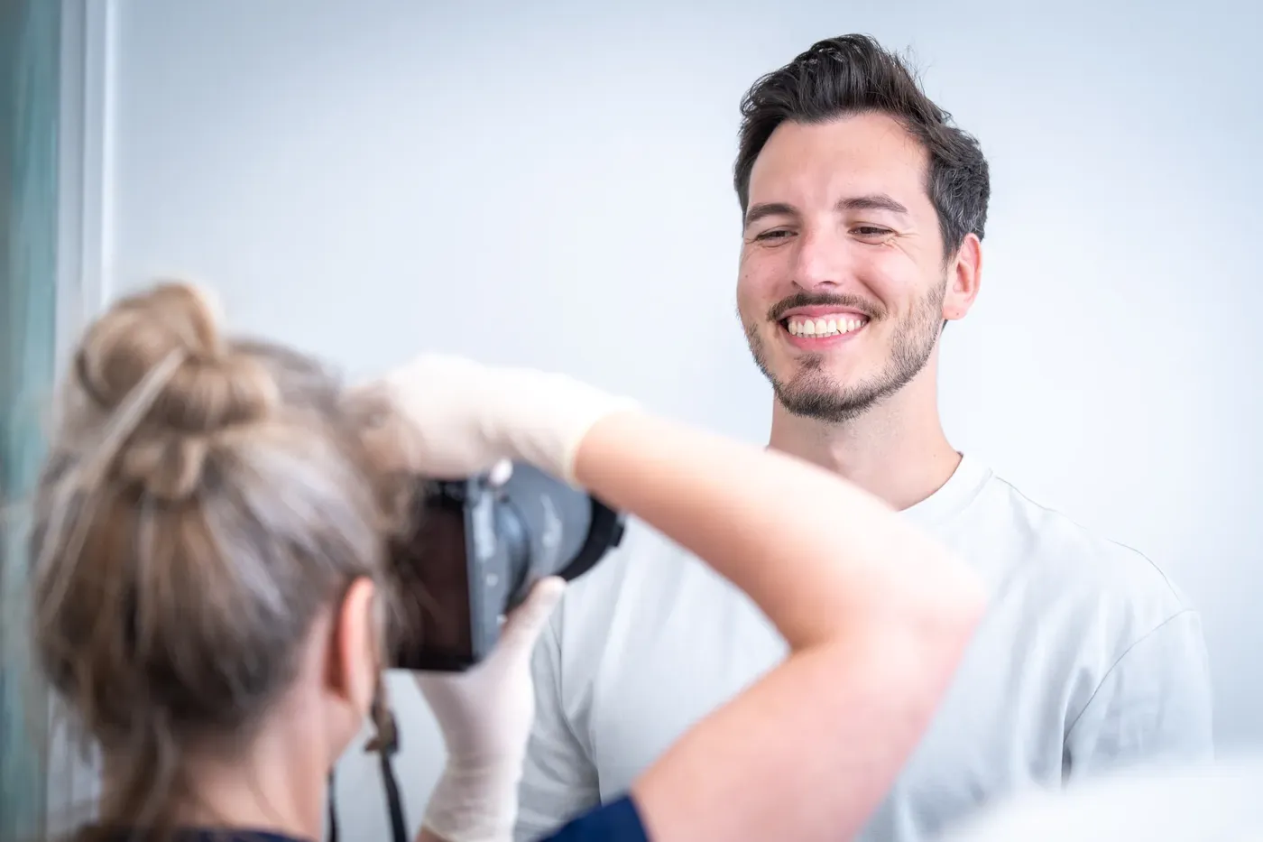 Faccette dentali in ceramica feldspatica e disilicato di litio, Perugia