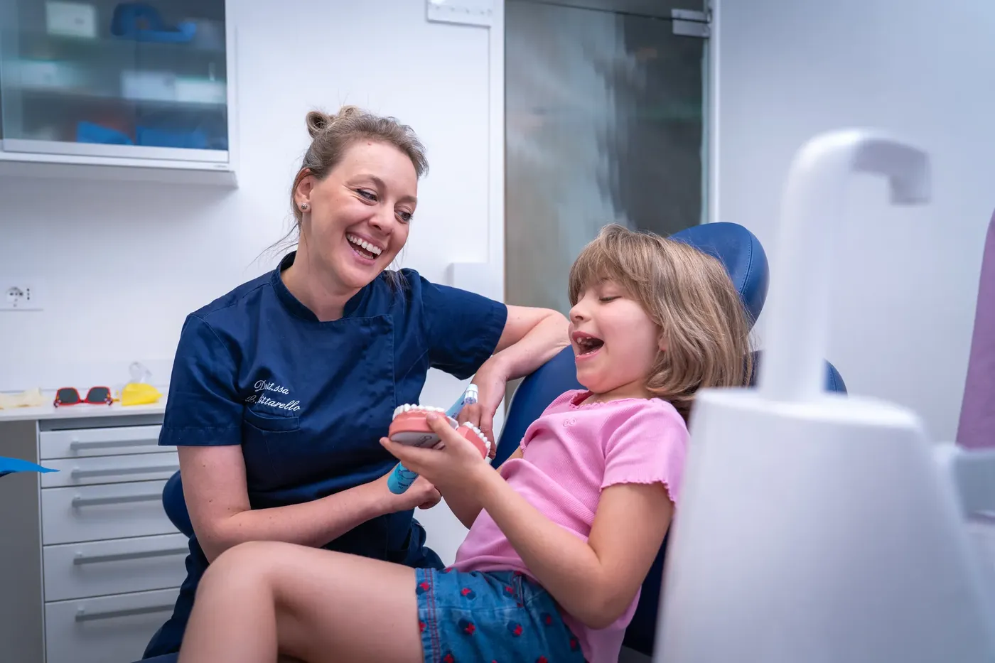 Pedodonzia, dentista per bambini a Perugia, prima visita pediatrica